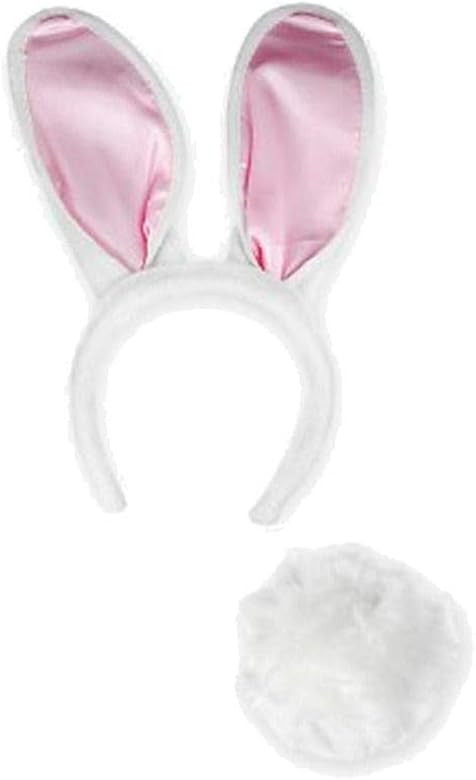 Jacobson Hat Company Women's Bunny Ears Headband with Tail | Amazon (US)