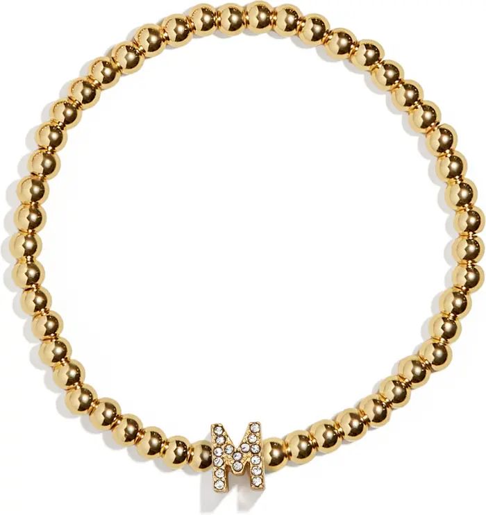 BaubleBar Pisa Pavé Initial Bracelet | Nordstrom | Nordstrom