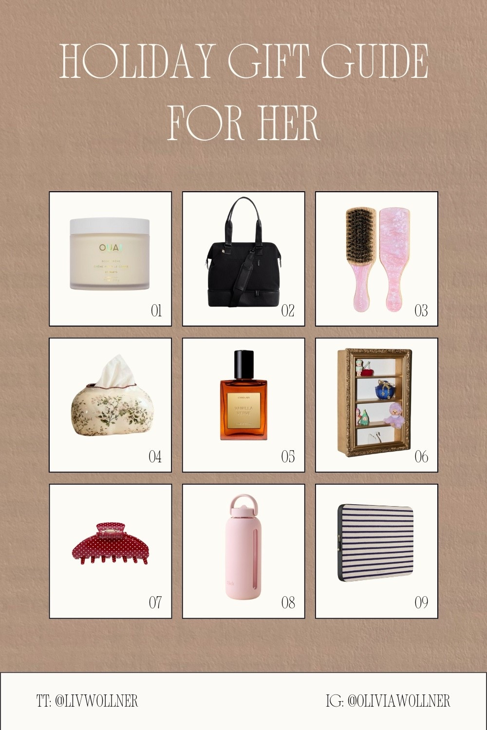 Holiday gift guide for her 🎁

#giftguideforher
#holidaygiftideas #giftideas #giftideasforher
#emijaygifts #beisgifts #ultagifts #urbanoutfittersgifts #etsygifts

#LTKGiftGuide #LTKCyberWeek #LTKHoliday