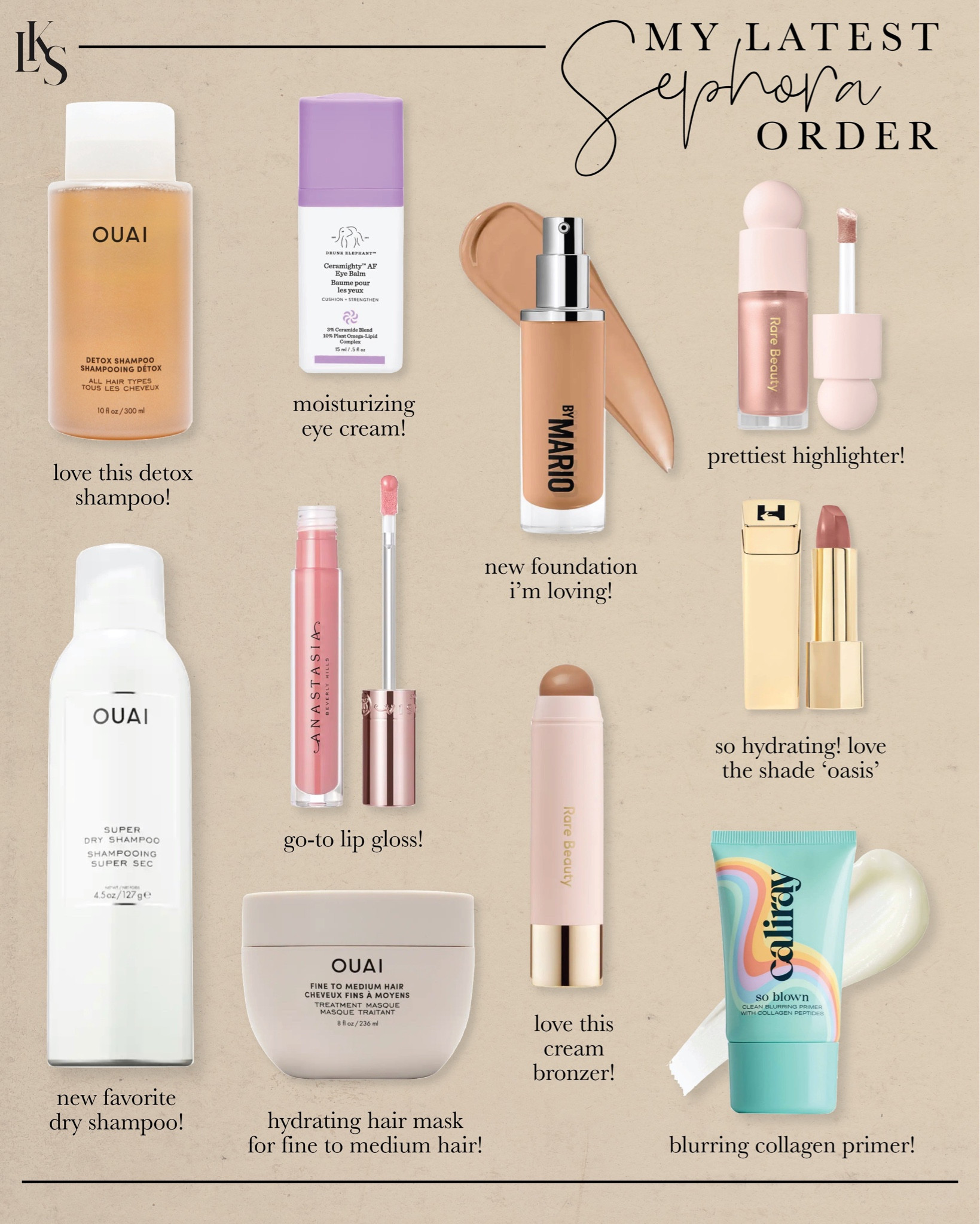 my latest Sephora order 💗

#LTKbeauty