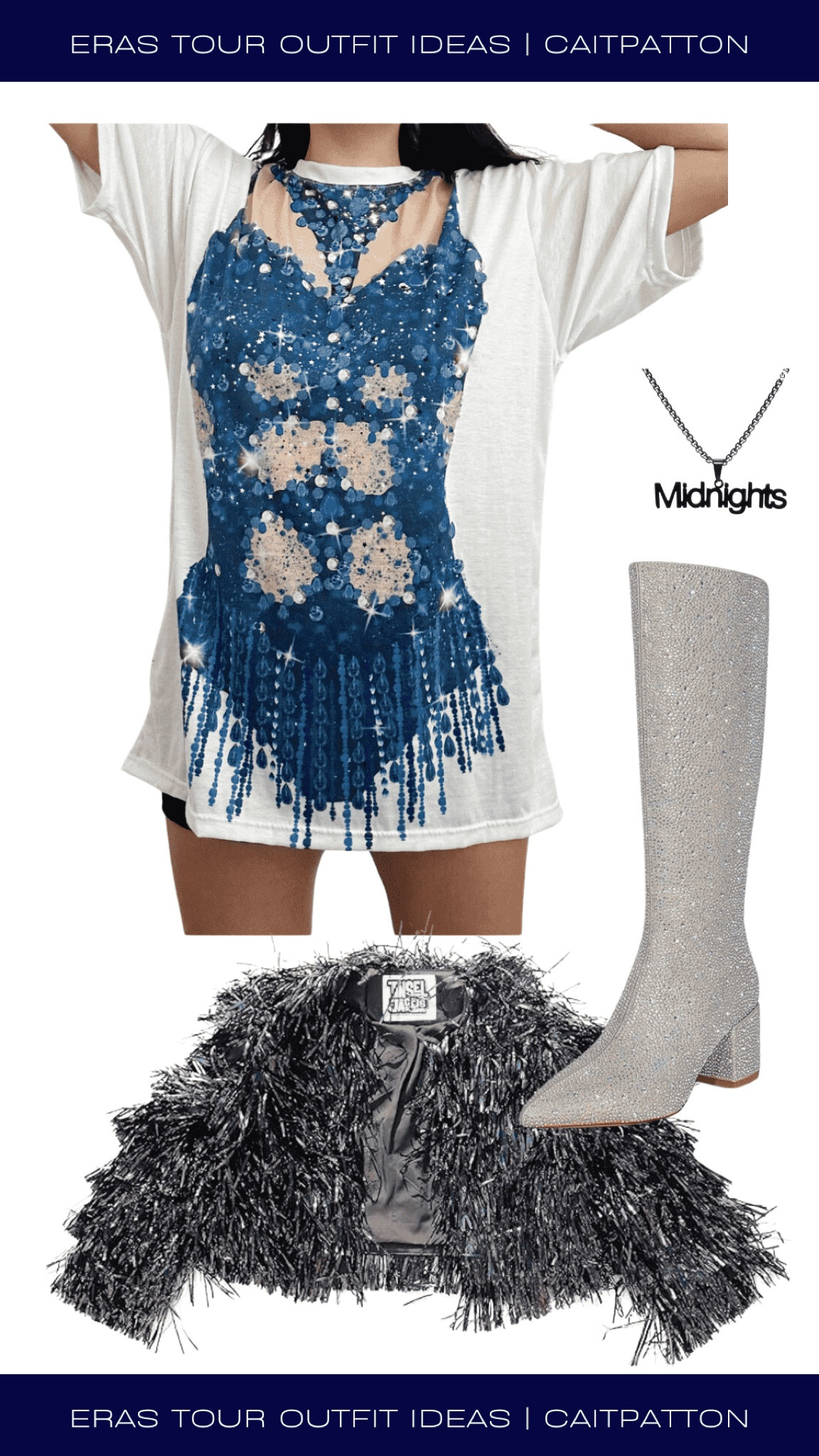 Midnights eras tour outfits, midnights eras tour outfit, midnights era outfit, midnights era, midnights album, midnights Taylor swift, midnights eras outfit, midnights outfits, midnights Taylor swift outfit, eras tour outfit, eras tour outfit idea, Taylor swift outfit idea, Taylor swift outfit; midnights bodysuit, Taylor swift bodysuit, midnights eras tour costume, midnights costume, karma jacket, tinsel jacket, tassel jacket, midnights necklace, rhinestone boots

#LTKSaleAlert #LTKStyleTip #LTKShoeCrush