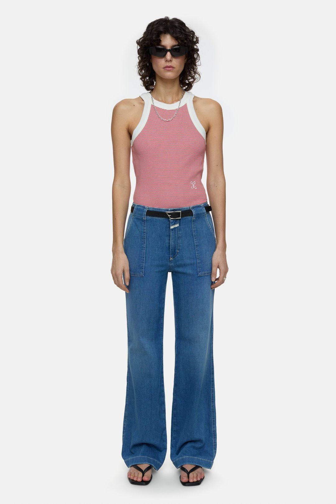 Racer Top aus Baumwoll-Mix | Closed