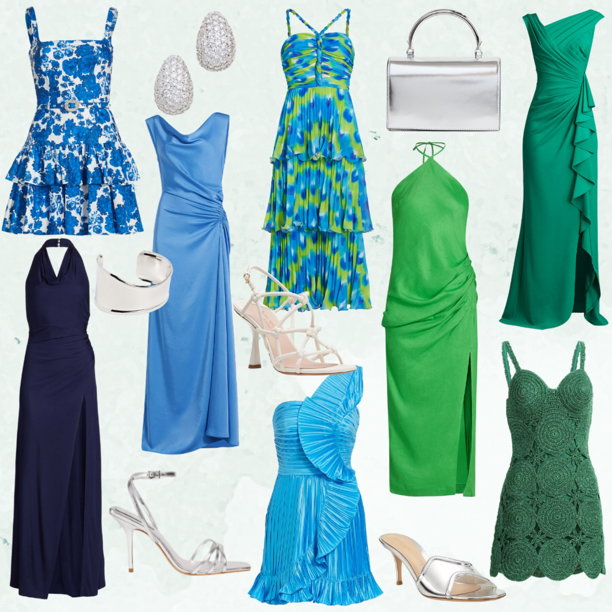 Best dressed guest!💙💚

#LTKWedding #LTKParties #LTKStyleTip