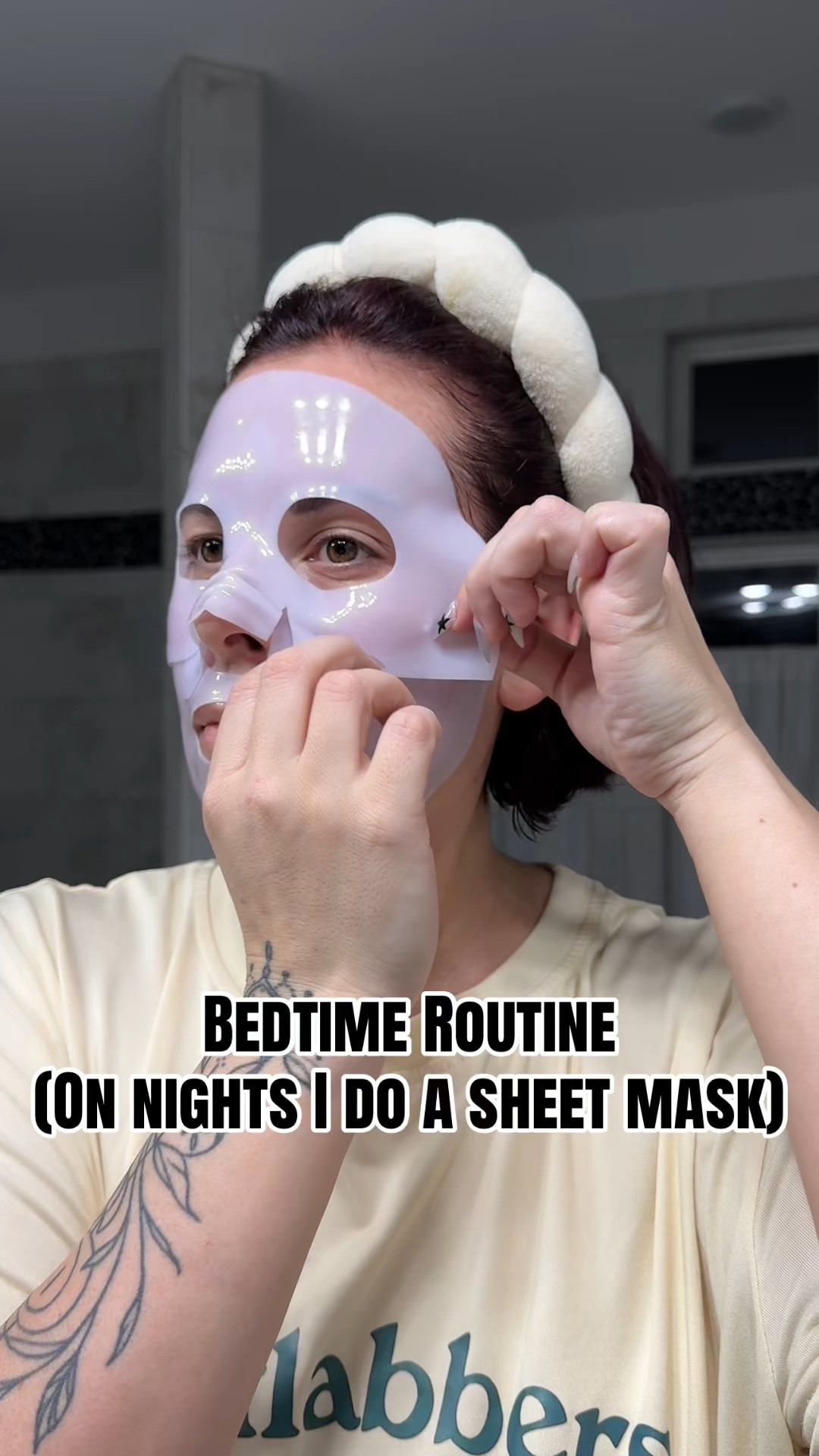 My bedtime routine-when I wear a sheet mask!! 
I do a mask once a week and these are the products I use!! 

#LTKselfcare #LTKdayinmylife #LTKBeauty