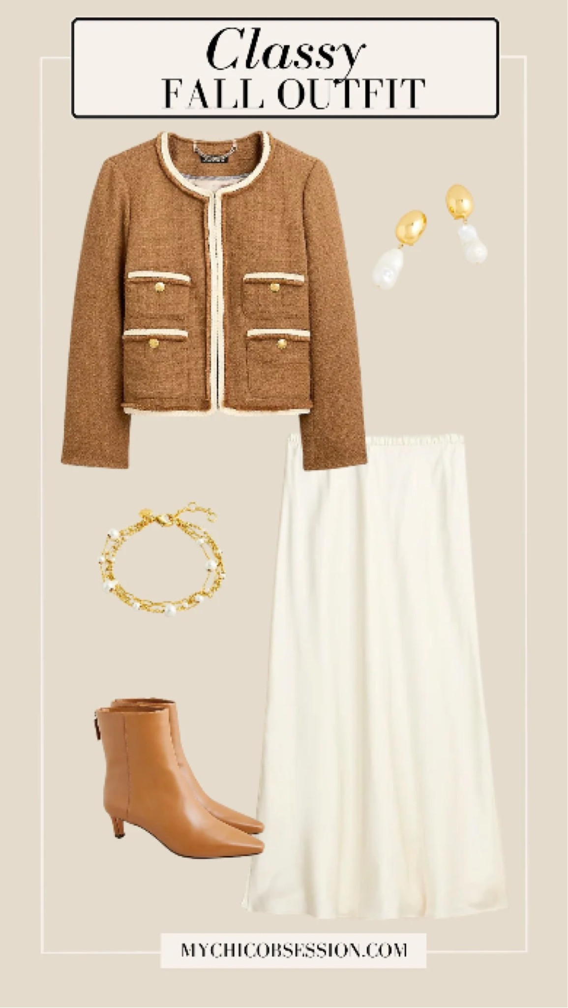 When it comes to a classy fall outfit, you can’t go wrong with this one. The pairing of the slip skirt with a lady jacket creates a fabulous outfit that exudes sophistication and elegance! 

#LTKSeasonal #LTKstyletip