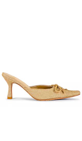 Lace Up Mule in Natural Jute | Revolve Clothing (Global)