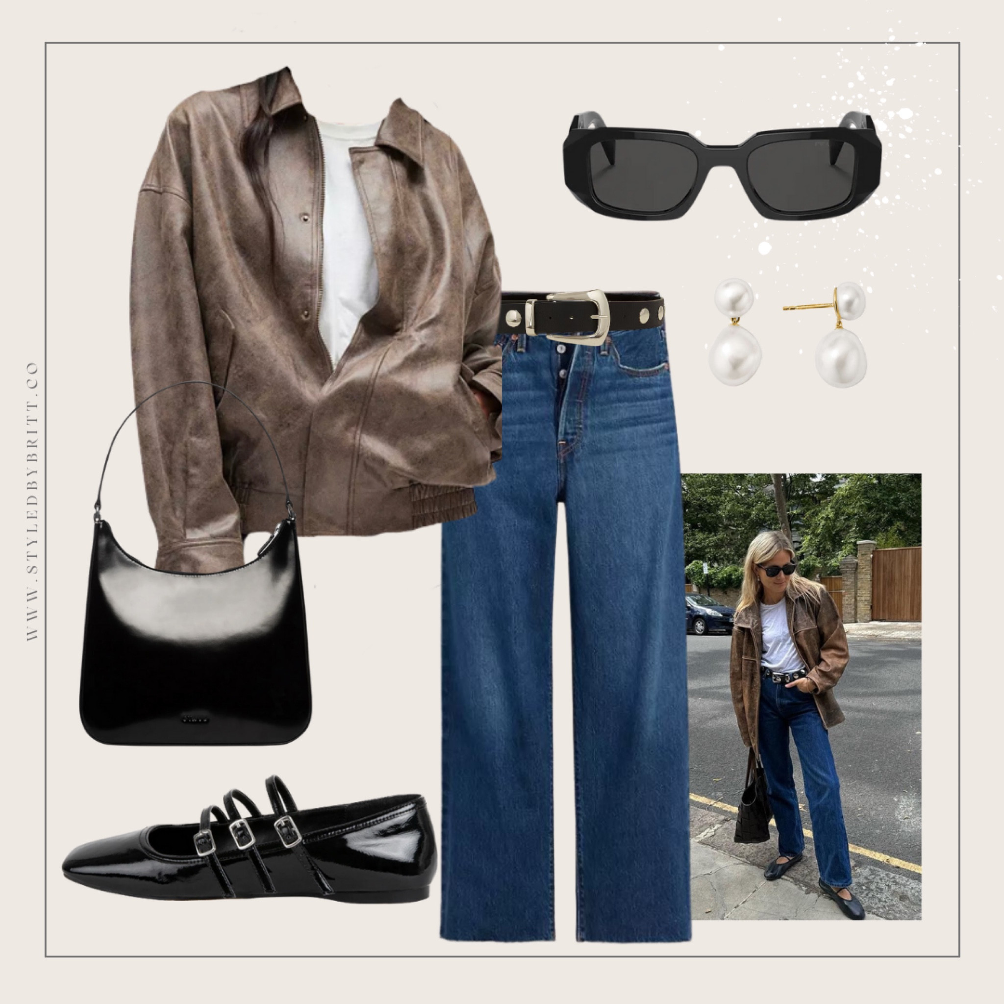 Brown leather jacket outfit 

Casual outfit, women’s style, Abercrombie jeans, date night outfit ideas, everyday outfits, maxi dress, gift guide, jumpsuit, dress, country concert, leather jacket, mom outfits, work wear, vacation outfit, target style, travel outfit, teacher outfit, dress pant, Amazon finds, wedding guest dress, look for less, sneakers, black dress, fall outfits, how to style Adidas sambas, Kendall Jenner style, old money aesthetic, uggs, Boston clog, teddy coat, vest, family photo ideas, fall fashion 

#LTKautumn #LTKstyletip #LTKcanada