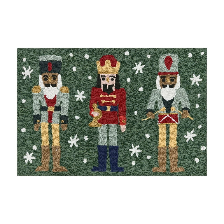 Holiday Time Multi-color Nutcracker 20" x 30" Accent Rug - Walmart.com | Walmart (US)