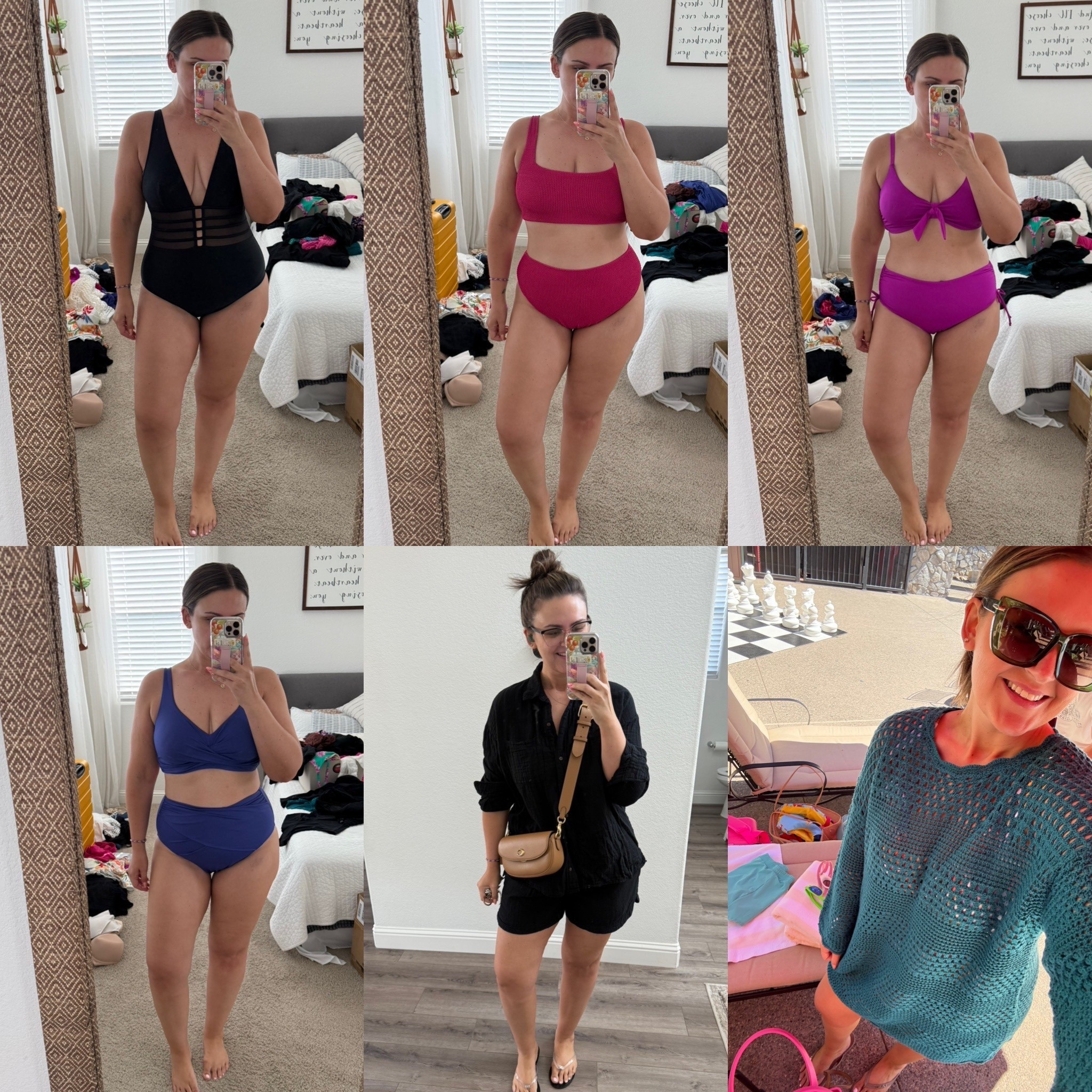 Vegas swimwear — what I packed🌴👙

TTS
Cover up XL
Swimwear size 14 / XL

Vegas, swimwear, cover up, swimsuit, bikini, high waisted bikini, one piece, travel, travel vacation, travel look, mid size, size 12, size 14, California, Courtney Hamiltonn

#LTKSwim #LTKTravel #LTKFindsUnder100