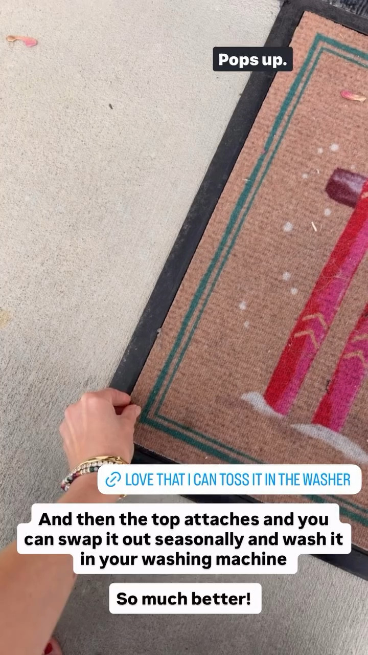 @ruggable #ruggablepartner

I love being able to change out the doormat seasonally AND it can be washed in the washer machine!

#LTKHome