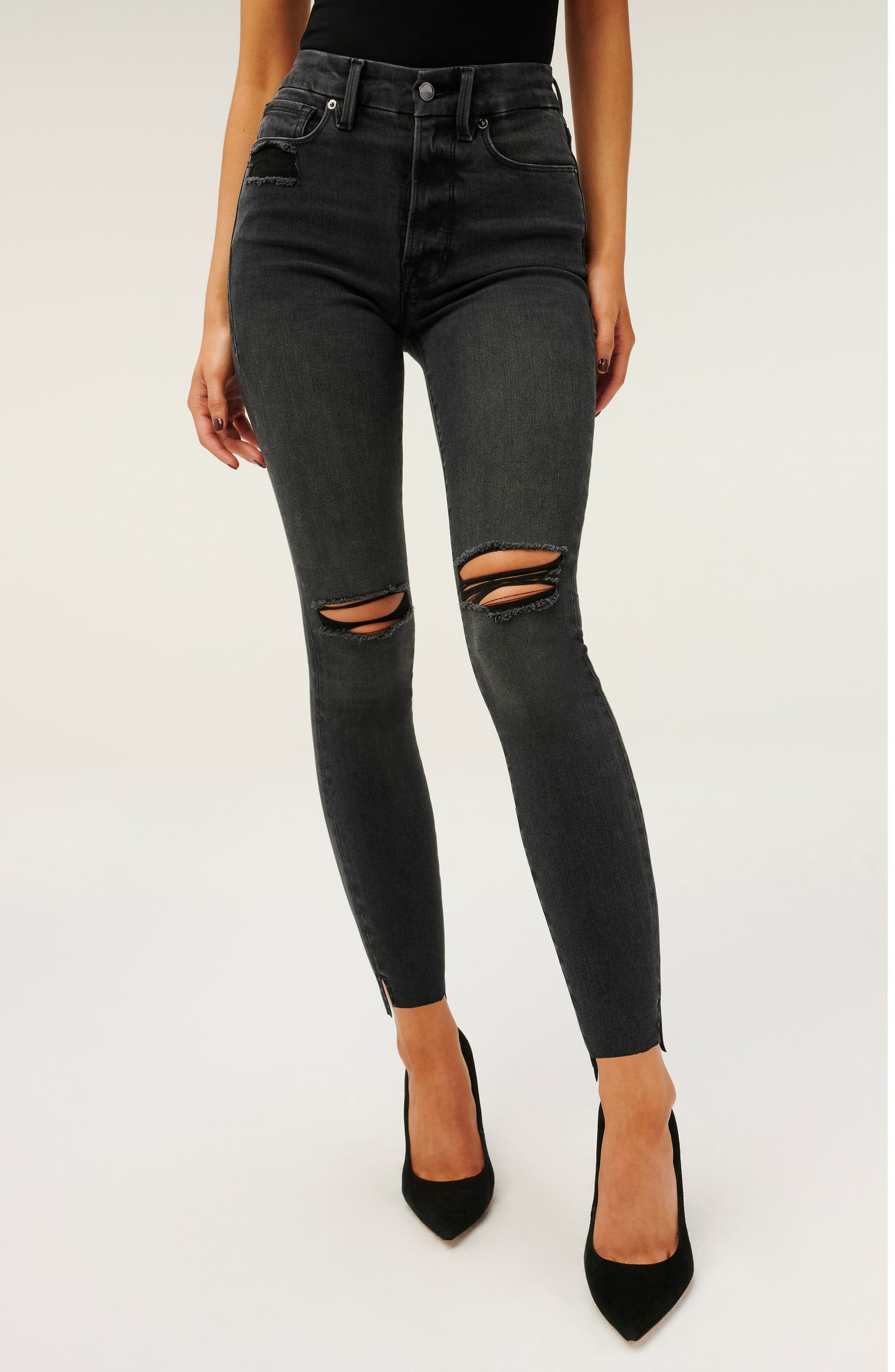 Good Legs Ripped High Waist Ankle Skinny Jeans | Nordstrom | Nordstrom