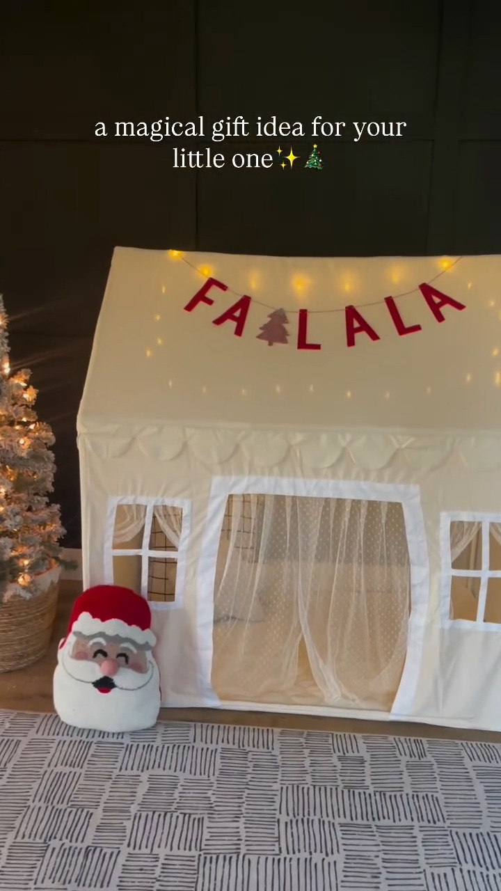 this has to be the cutest indoor playhouse/reading nook✨ this would make for a great Christmas present🤍

#christmas #christmasgifts #giftguide

#LTKHoliday #LTKKids #LTKGiftGuide