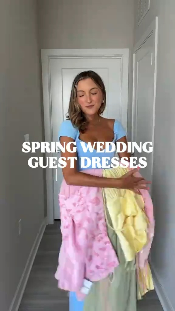 spring wedding guest dresses under $100 from Showpo 💍💕