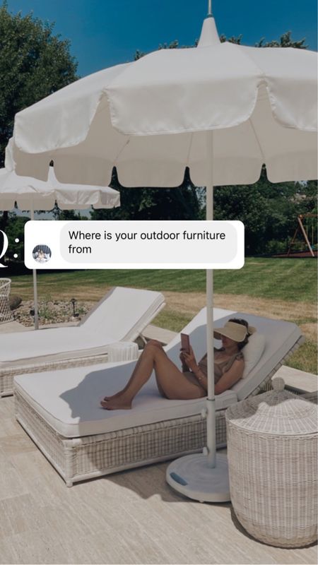 Outdoor furniture