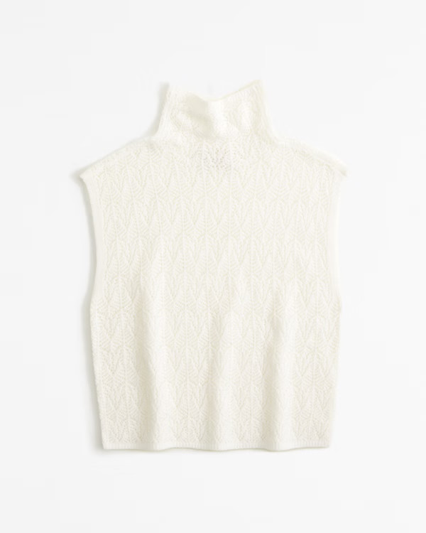 Women's Merino Wool-Blend Turtleneck Top | Women's Clearance | Abercrombie.com | Abercrombie & Fitch (US)