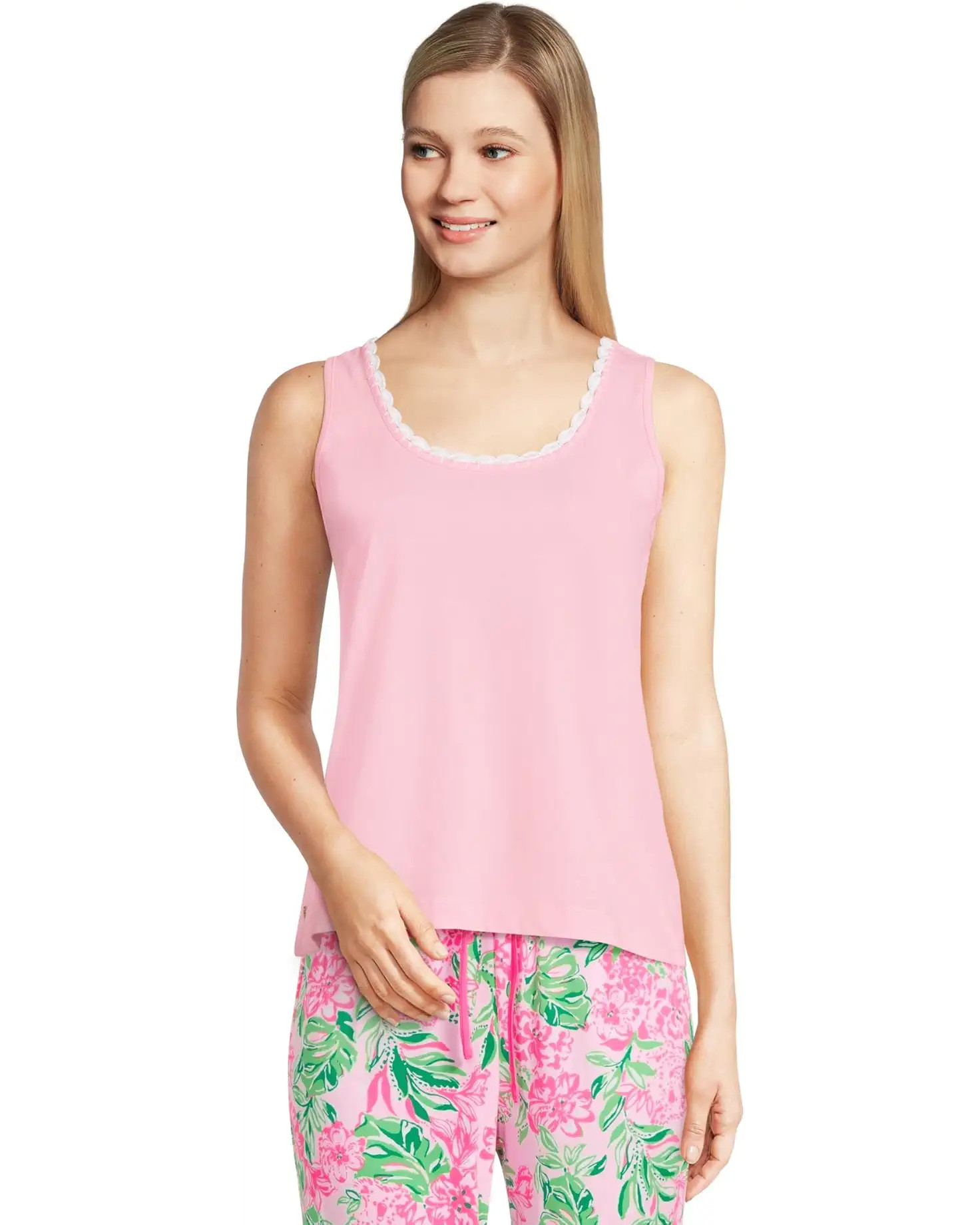 Women's Lilly Pulitzer Gabbie Crochet Trimmed Knit | Zappos