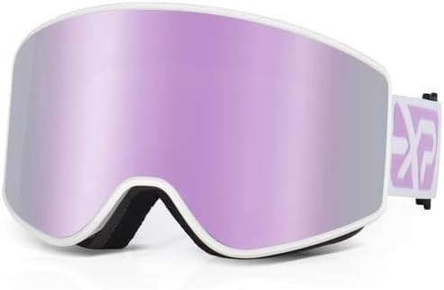 EXP VISION Ski/Snowboard Goggles Parent-child Snow Goggles Over Glasses for Men, Women Youth Kids | Amazon (US)
