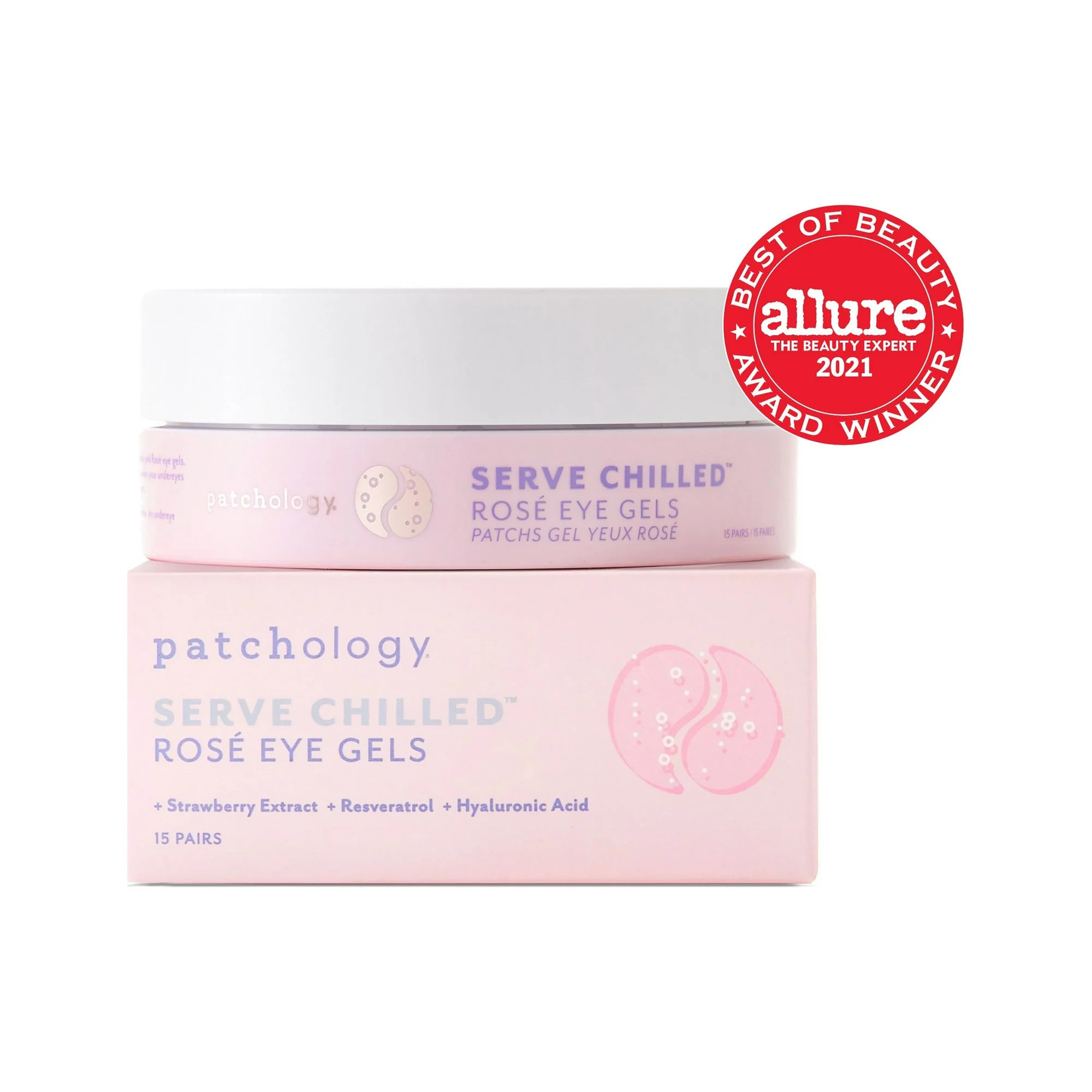 Patchology Serve Chilled Rose Eye Masks Gel, 15 Pack | Walmart (US)