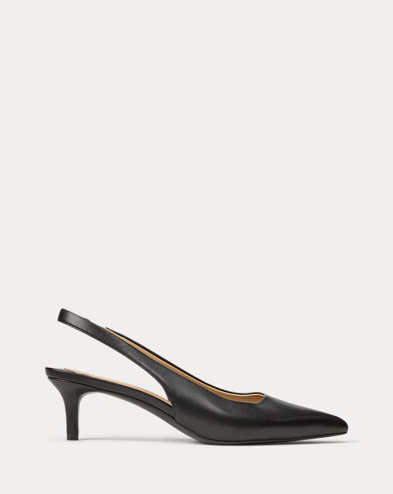 Lolah II Leather Slingback Pump | Ralph Lauren (UK)