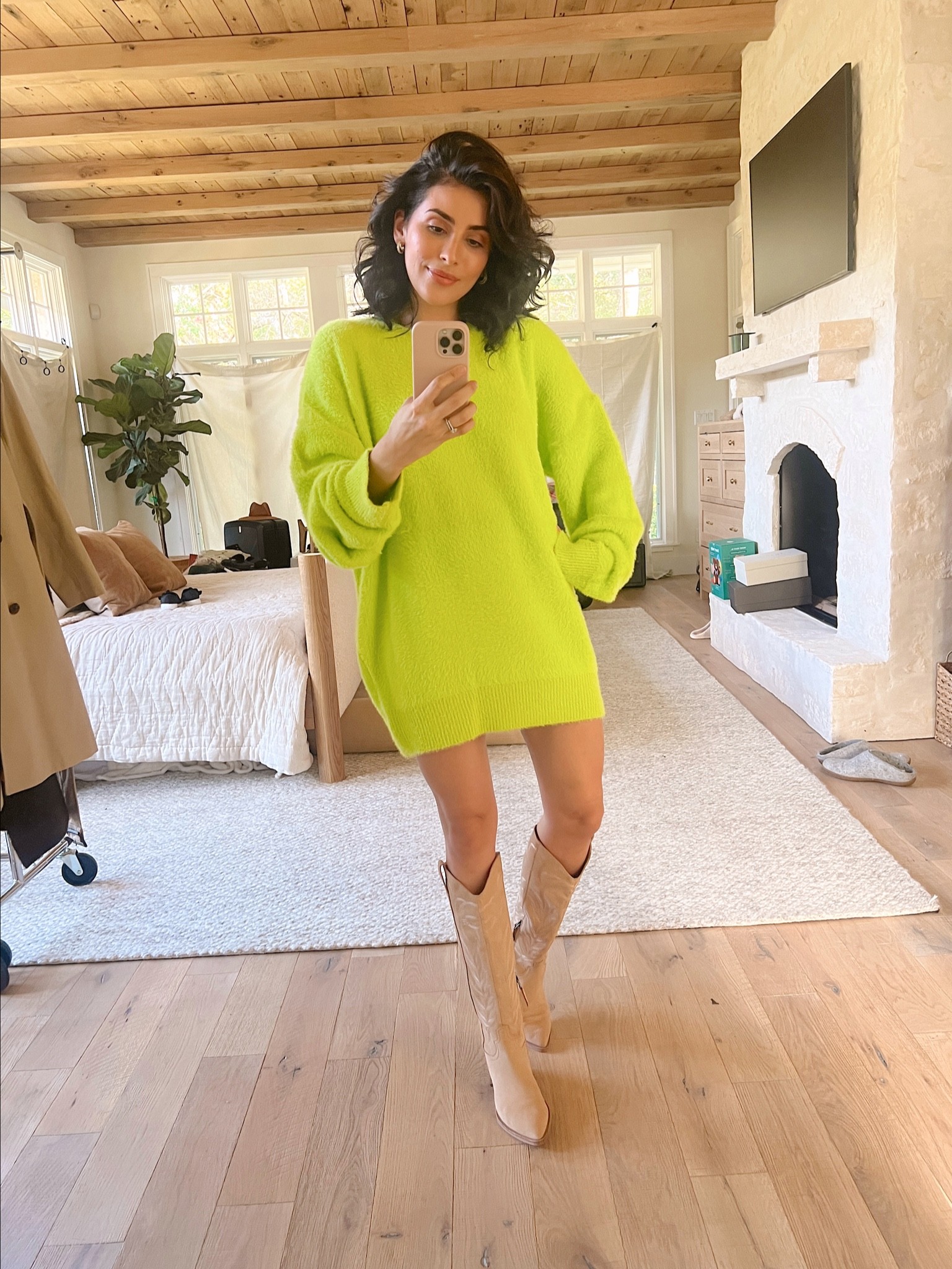 NEON MOMENT 🧩 This is the softest chunky sweater ever! I’m wearing a size s/m and it’s naturally made to fit over-sized so I just love how it can double up as a dress on my 5’2” frame.

#LTKshoecrush #LTKSeasonal #LTKstyletip