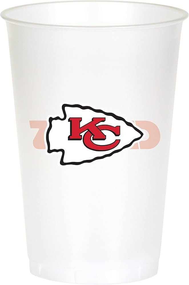 Trendware Kansas City Chiefs Plastic Cups, 24 ct | Amazon (US)