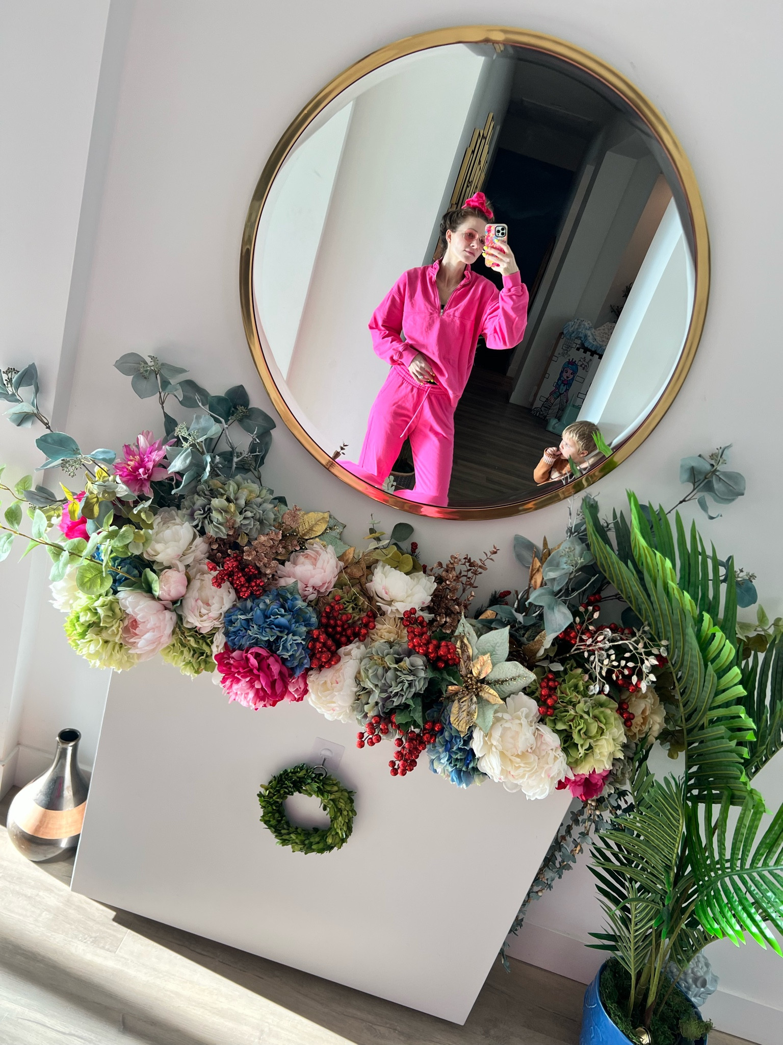 Size small pants, medium sweatshirt. Love my matching sweat set! 

#LTKSpringSale #LTKfindsunder100