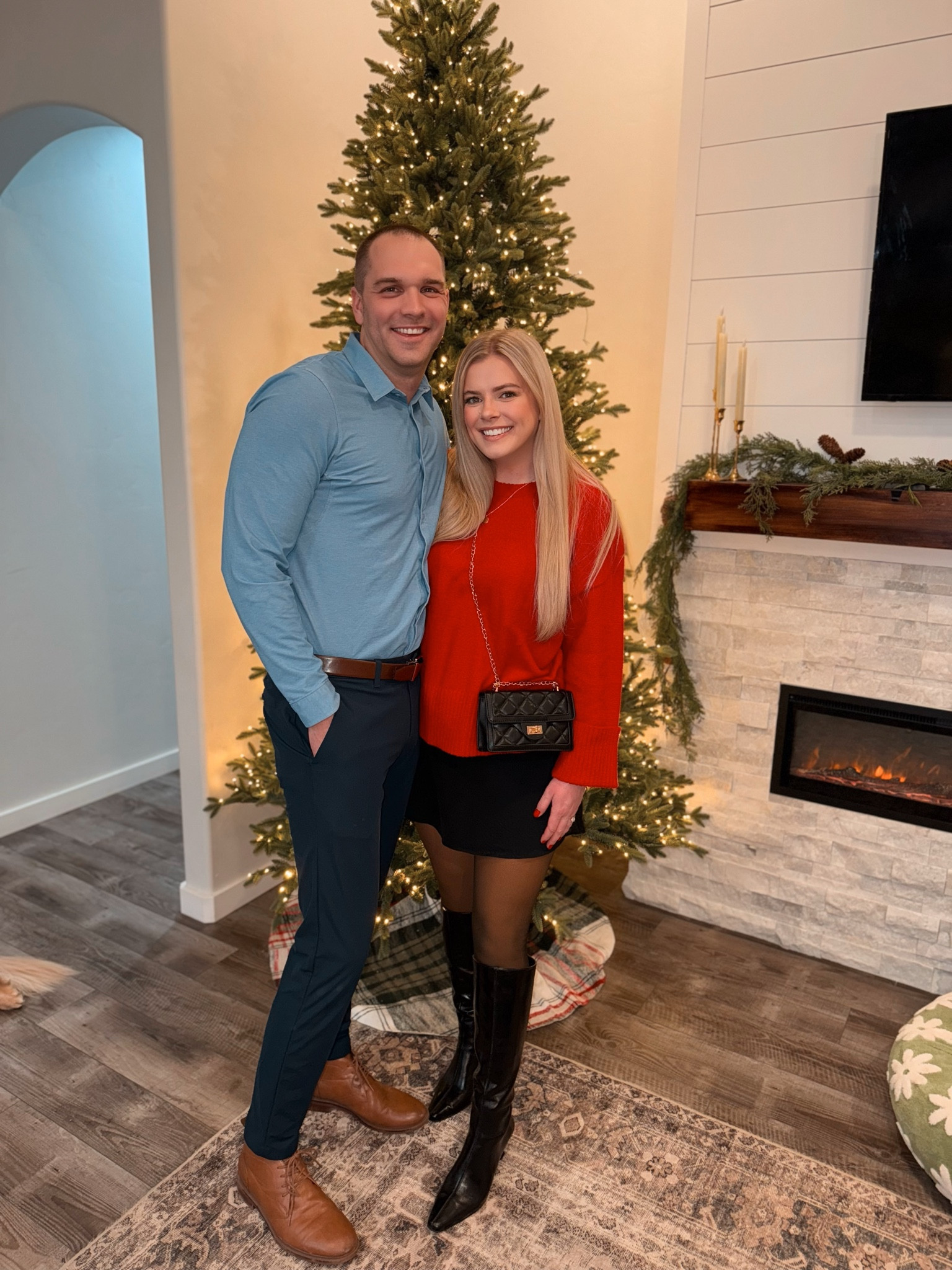 NYE Outfits 🪩🥂

Hers:
Sweater M
Skirt L

His:
Shirt L
Pants 34 x 34

#LTKShoeCrush #LTKStyleTip