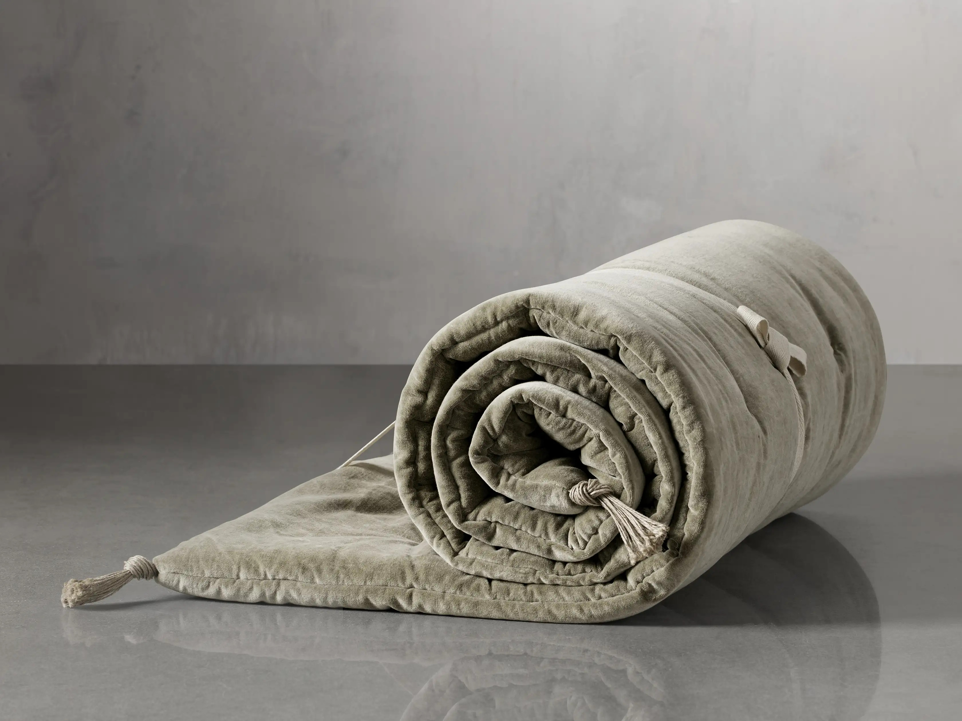 Stone Washed Velvet Throwbed | Arhaus