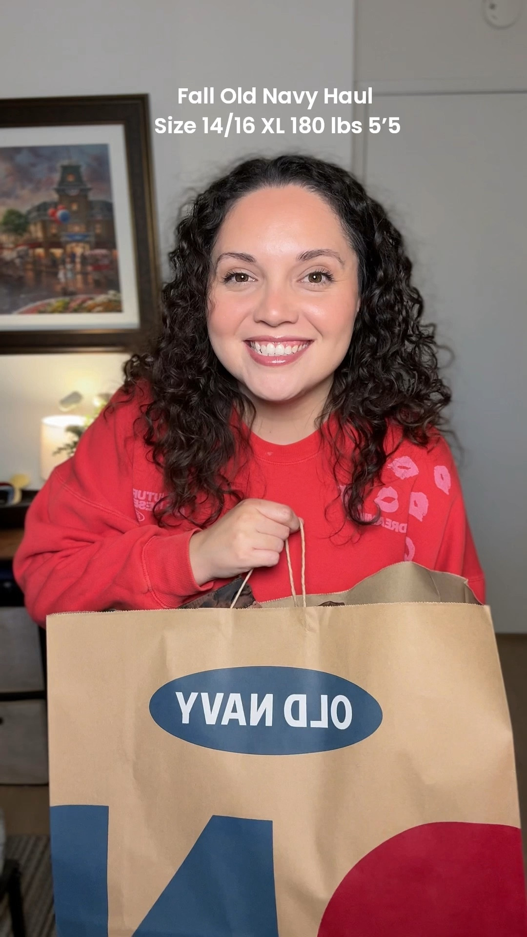 Fall Old Navy Haul as midsize mom 
Size 14/16 XL 5’5 180 lbs 

Sizes are large and XL size 14 in the jeans 

#LTKMidsize #LTKPlusSize #LTKStyleTip