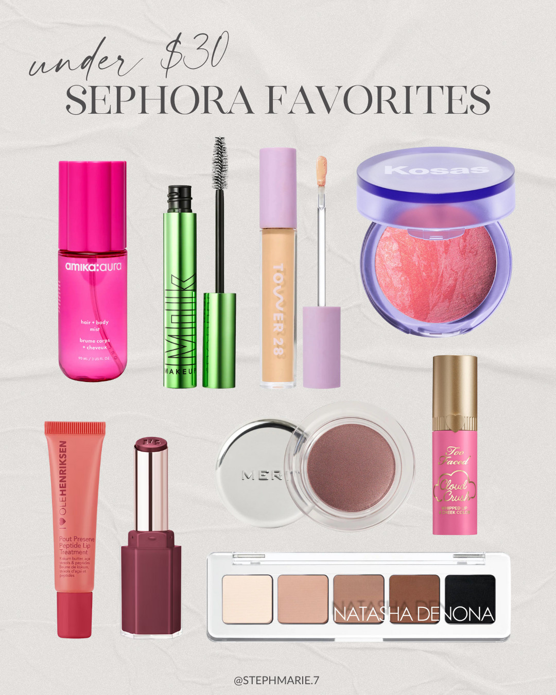 Miss the Sephora sale but need to refresh your beauty products? These are my top favorite beauty products from Sephora under $30! I love them for my mature skin.  

 #LTKOver40 #LTKBeauty
