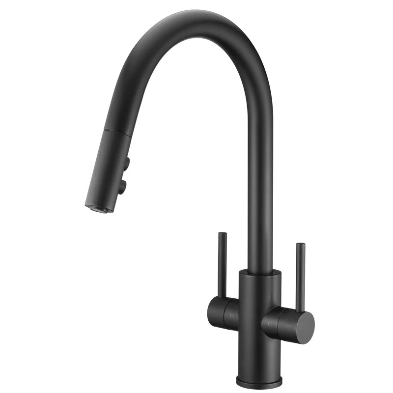 KSK1218-MB Pull Down Kitchen Faucet | Wayfair North America