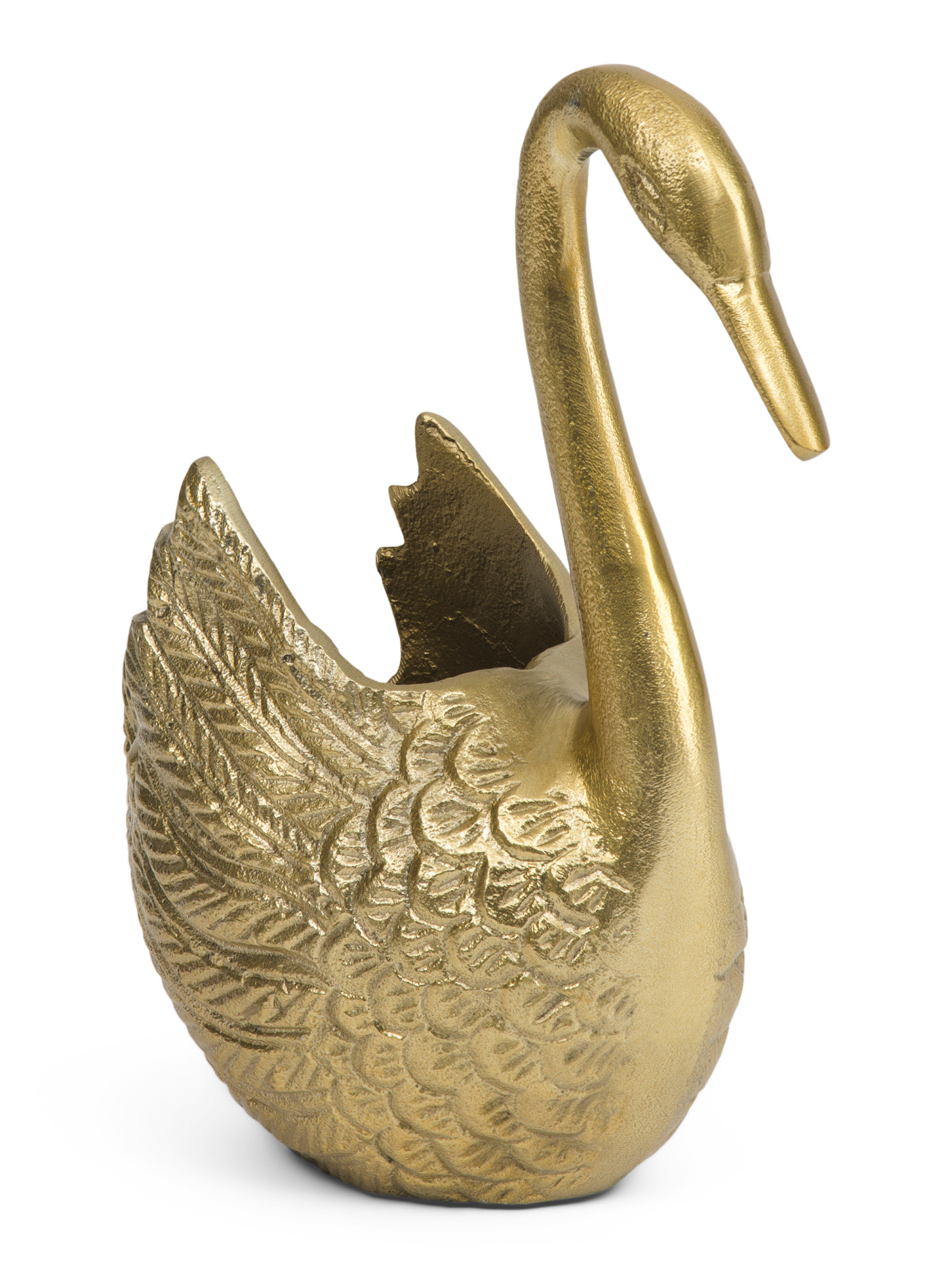 10x8 Metallic Swan Planter | TJ Maxx