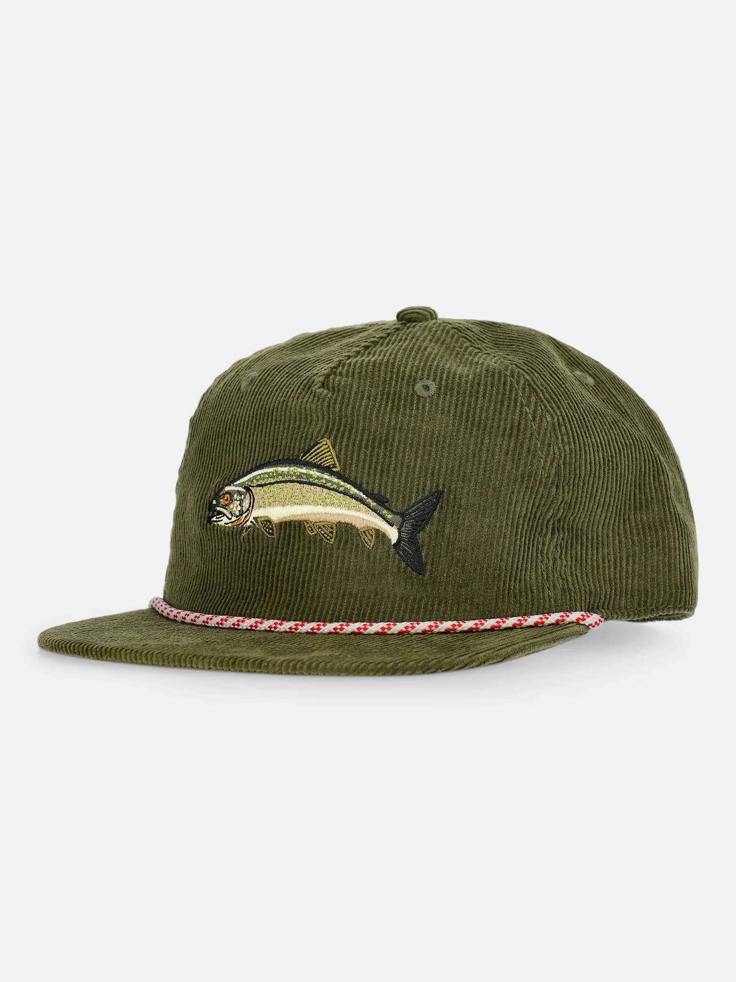 George Men's Fishy Fellow Cotton Snapback Hat, Green | Walmart (US)