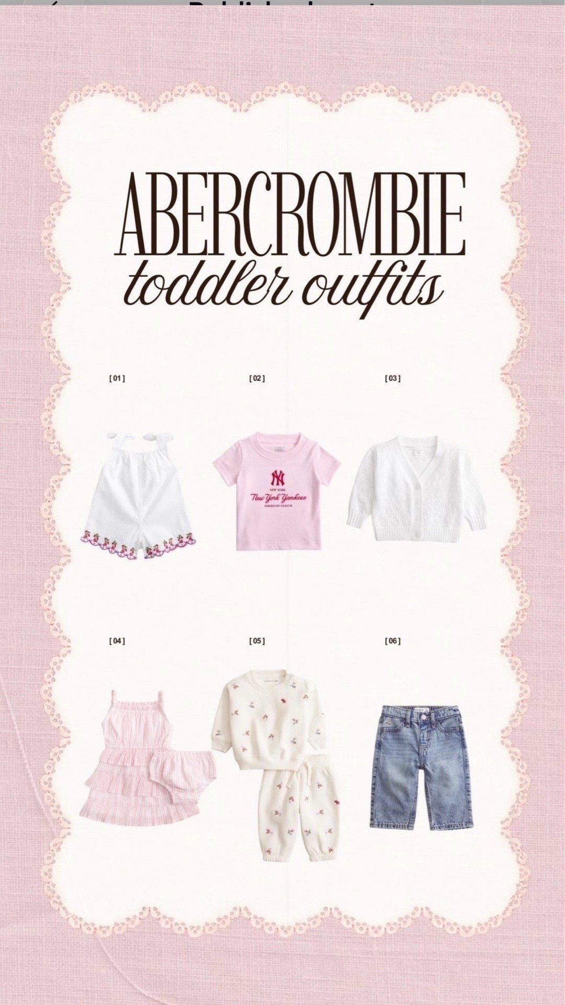 @abercrombie toddler outfit inspo

#LTKBaby #LTKKids