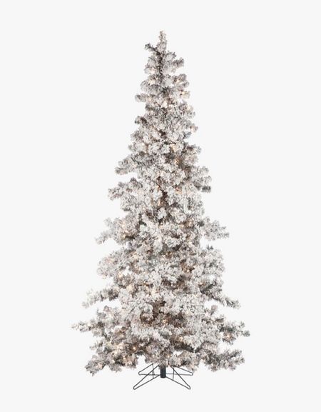 Christmas tree, frosted, snowy 

#LTKhome #LTKSeasonal