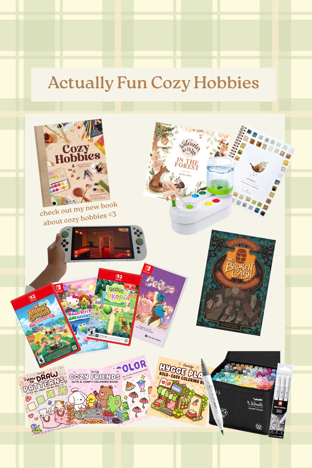 awesome cozy hobbies that everyone can enjoy 🎨🤎 #cozyhobbies #hobbies #coloring #switch #gaming #cozy #cozygaming #cozygames 

 #LTKSeasonal #LTKHome
