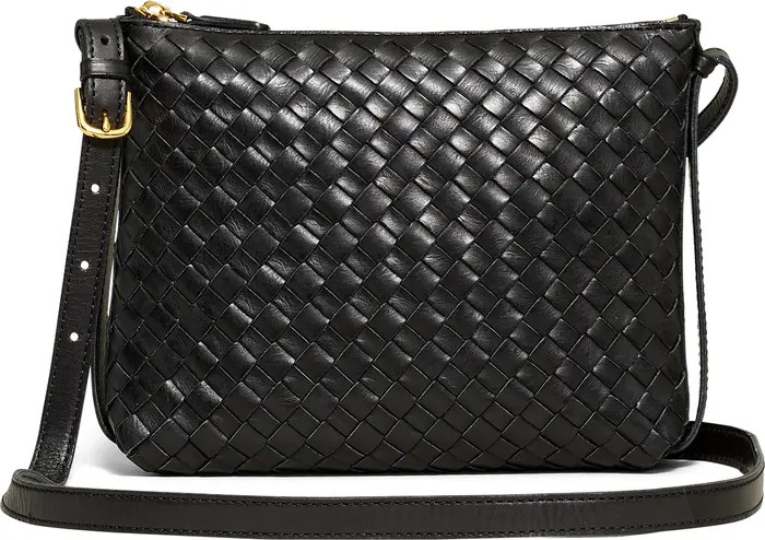 Woven Leather Crossbody Bag | Nordstrom
