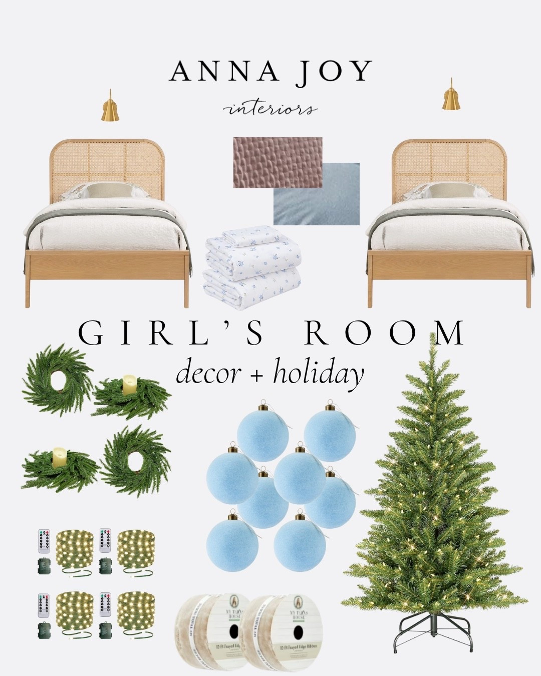 Christmas decor for the little girls room 💕

#LTKHoliday #LTKSeasonal #LTKKids