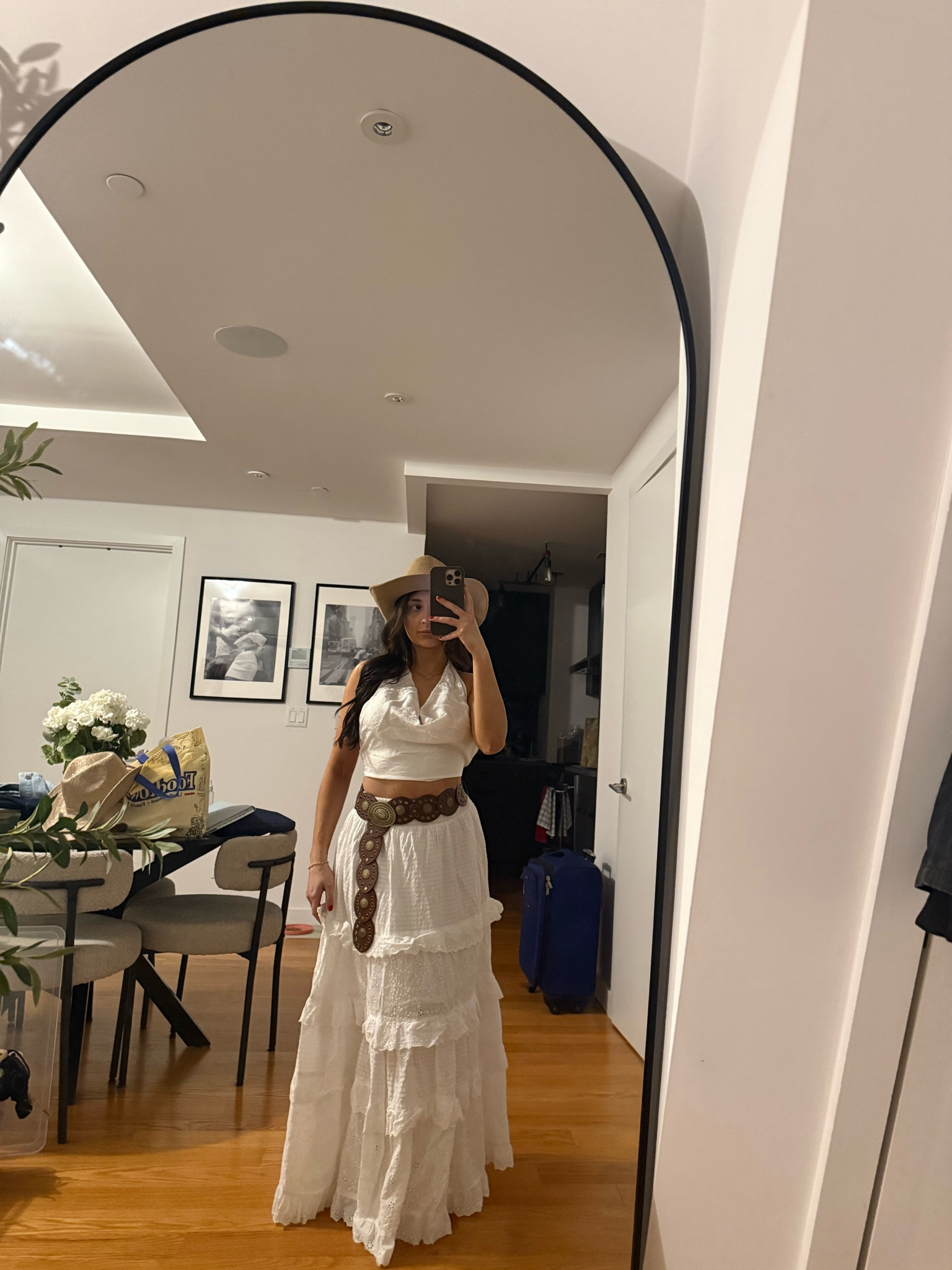 soft boho goddess in this white set ✨ the belt completely pulled it together. #LTKVacationStyle #BohoOutfit #SummerStyle

#LTKgrwm #LTKTravel #LTKdayinmylife