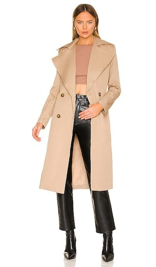 Bardot The Classic Trench in Tan. - size 10 | Revolve Clothing (Global)