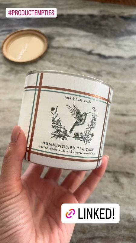 Favorite candle for spring at Bath and Body Works 