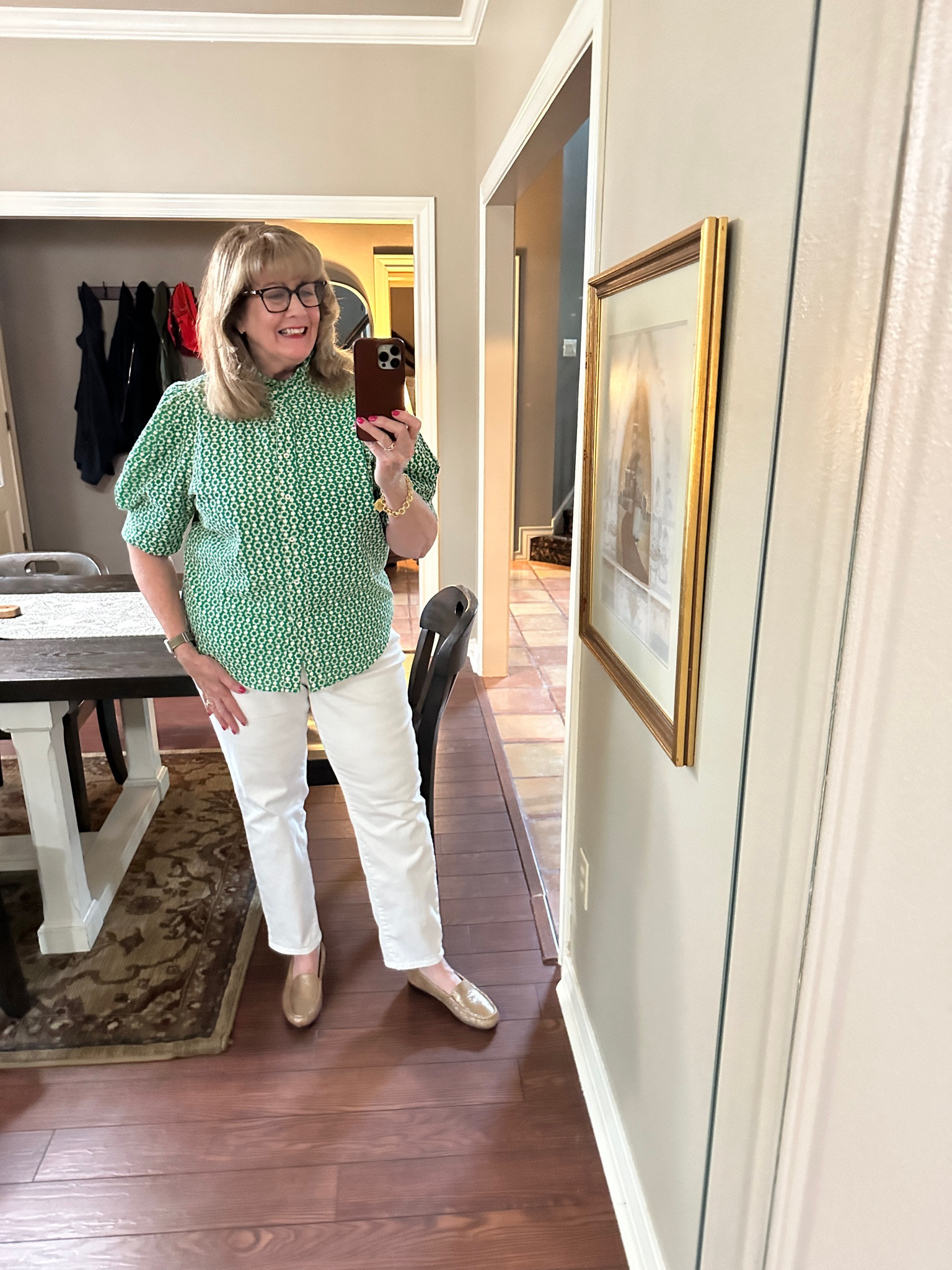 Another great top @Tuckernuck and I wear it with white jeans!

#LTKstyletip #LTKover40 #LTKSeasonal