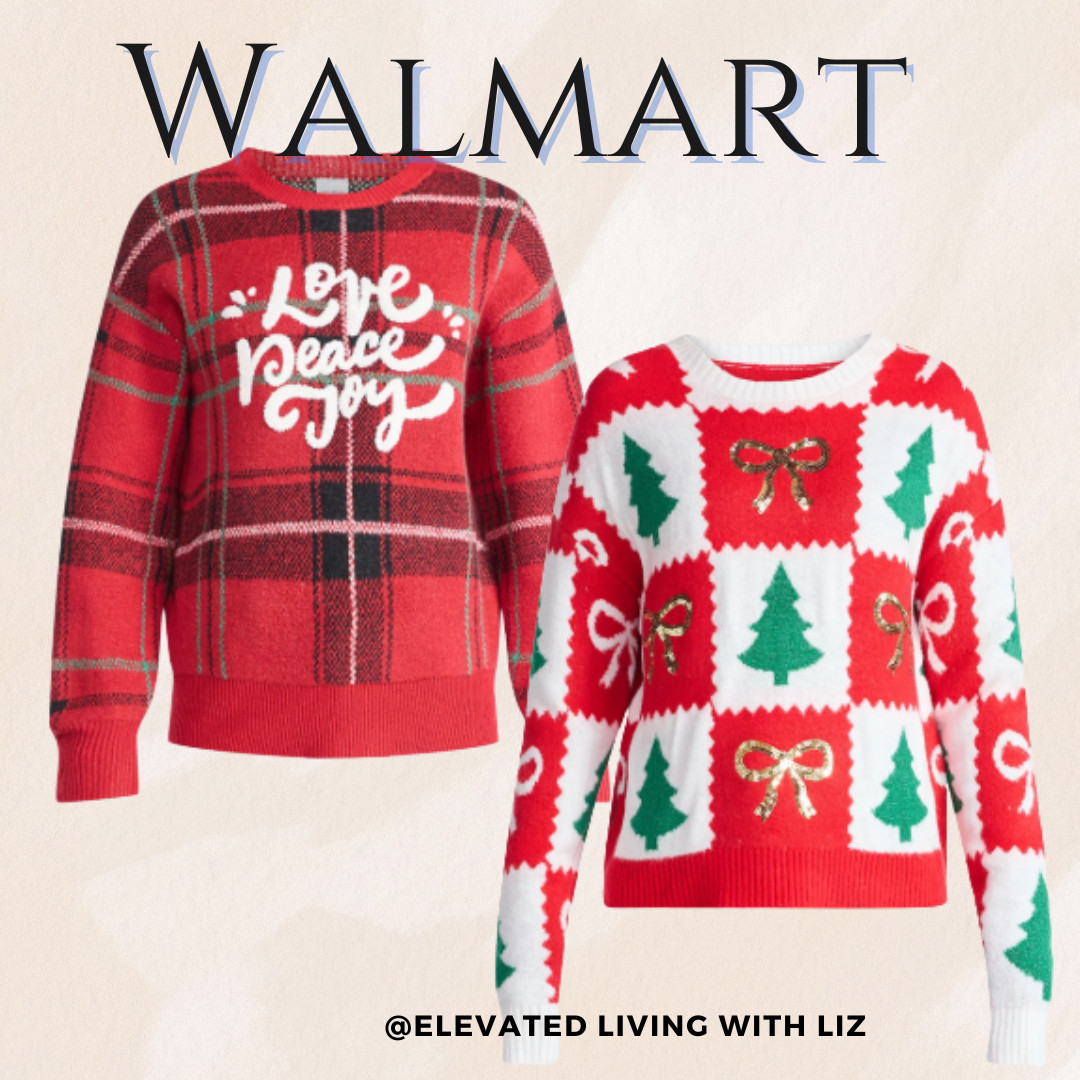  

 Walmart holiday sweaters 

#LTKHoliday #LTKFindsUnder50 #LTKOver40