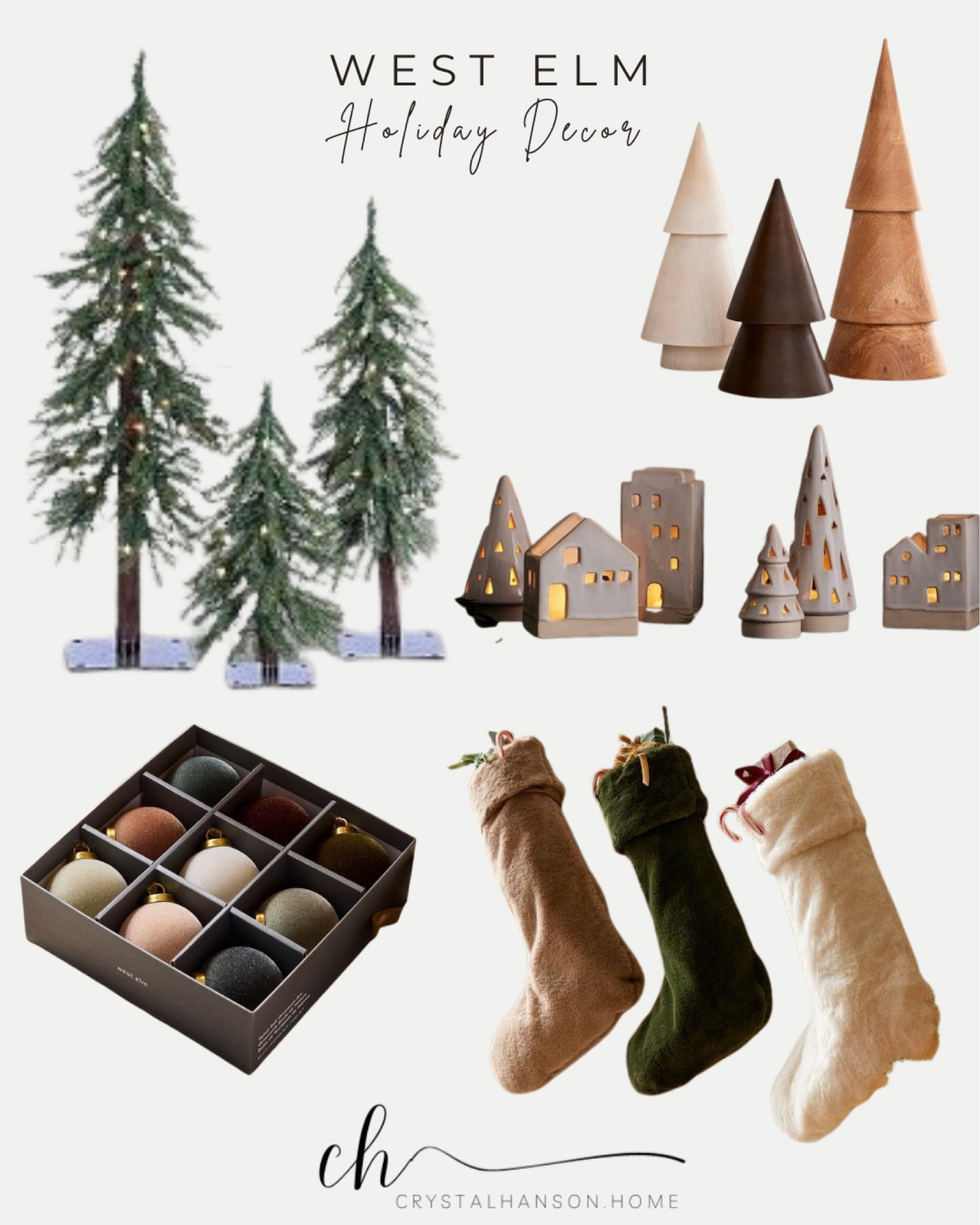 West elm holiday decor 



#LTKSeasonal #LTKhome #LTKHoliday