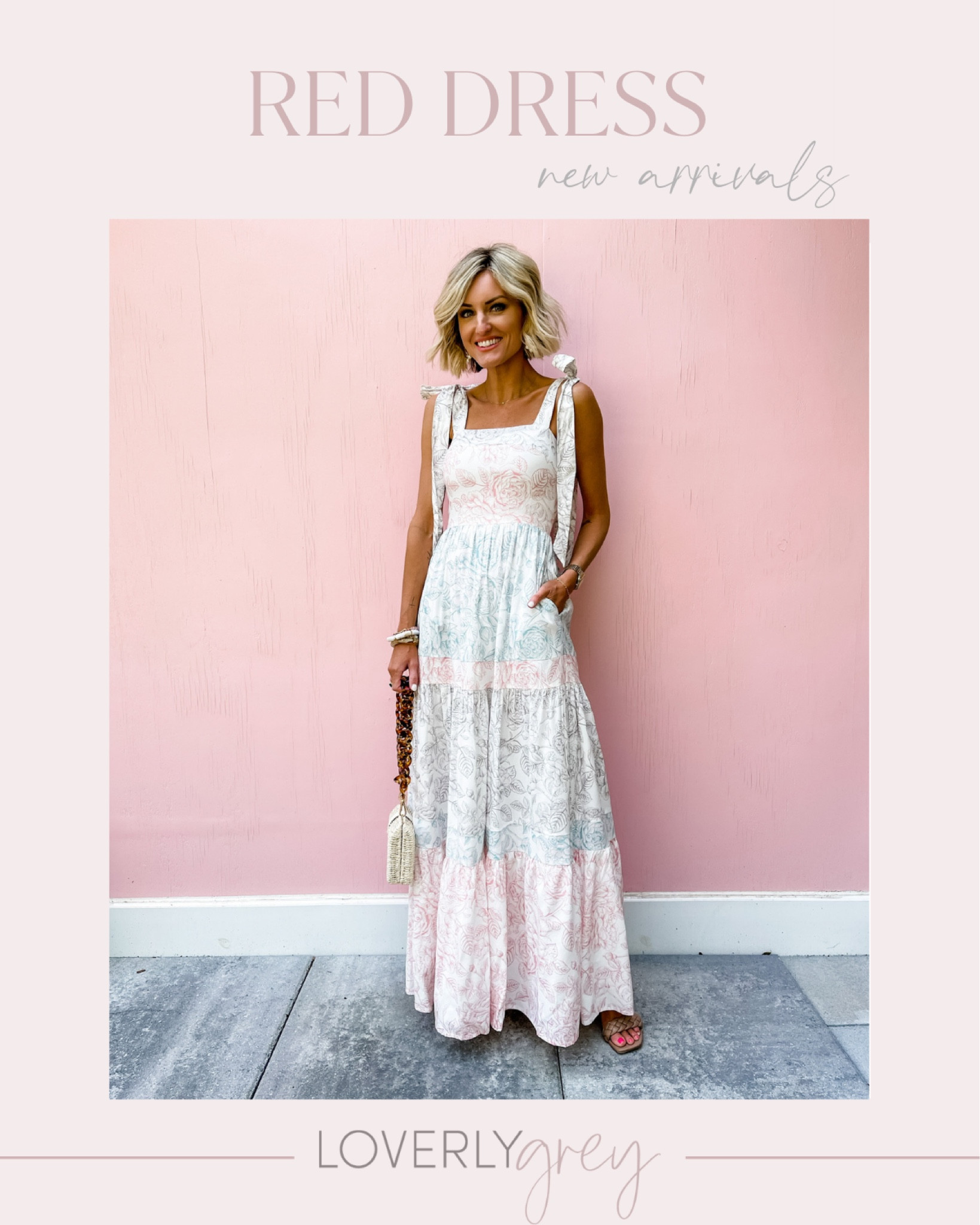 Loverly Grey will be wearing this floral maxi dress all spring and summer! Love the light colors! Great for a baby shower -bump friendly 🙌 wearing XS

#LTKbump #LTKSeasonal #LTKFind
