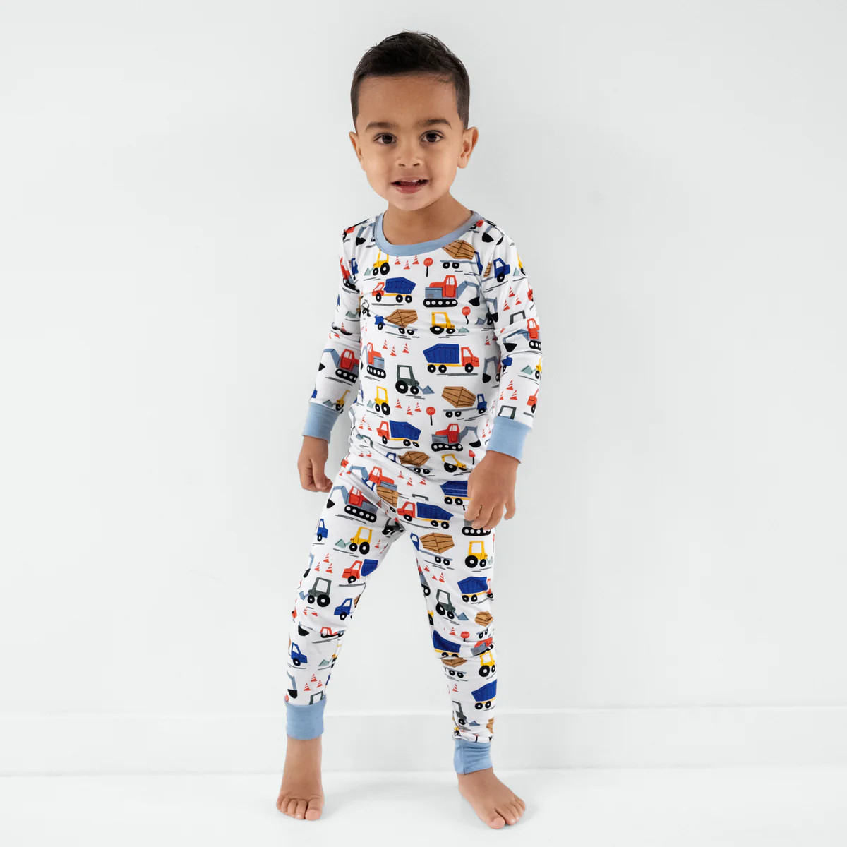 Construction
        Two-Piece Pajama Set | Little Sleepies
