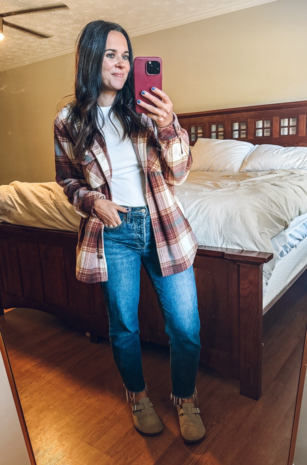 Fleece shacket under $50!

#LTKSeasonal #LTKFindsUnder50