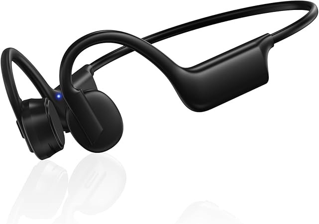 Bone Conduction Headphones, Wireless Bluetooth Open-Ear Sports Headphones with Mic, Type-C Quick ... | Amazon (US)