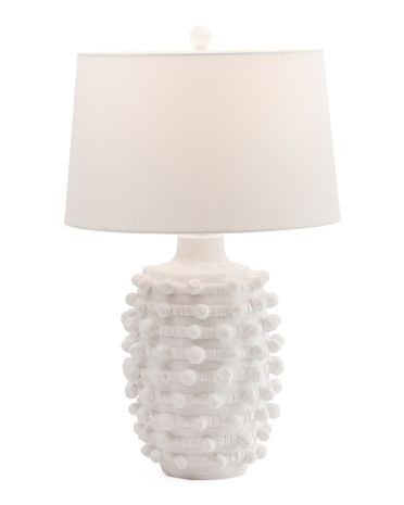 29in Organic Textured Sphere Table Lamp | TJ Maxx