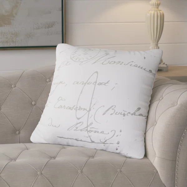 Samir Script Throw Pillow | Wayfair North America